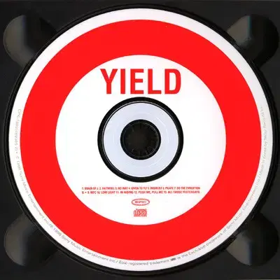 Pearl Jam - Yield (CD) 한국반 1998 EX-