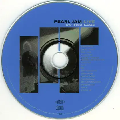 Pearl Jam - Live On Two (CD) 한국반98 EX++