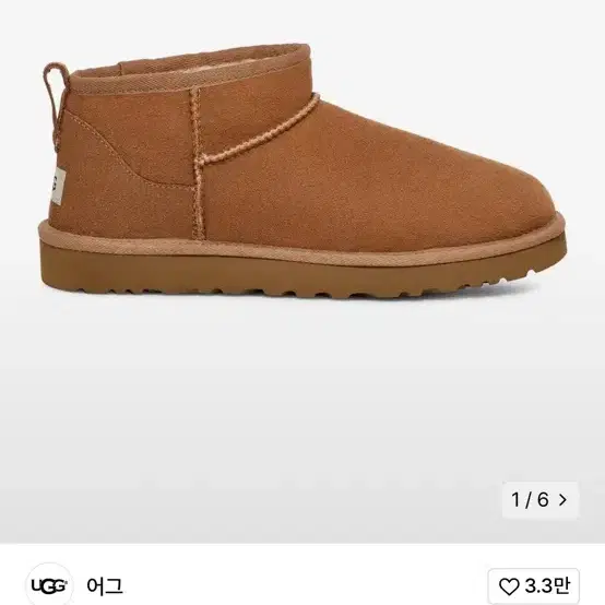 어그 ugg 클래식 울트라 미니 M - 체스넛 / 1137391CHE