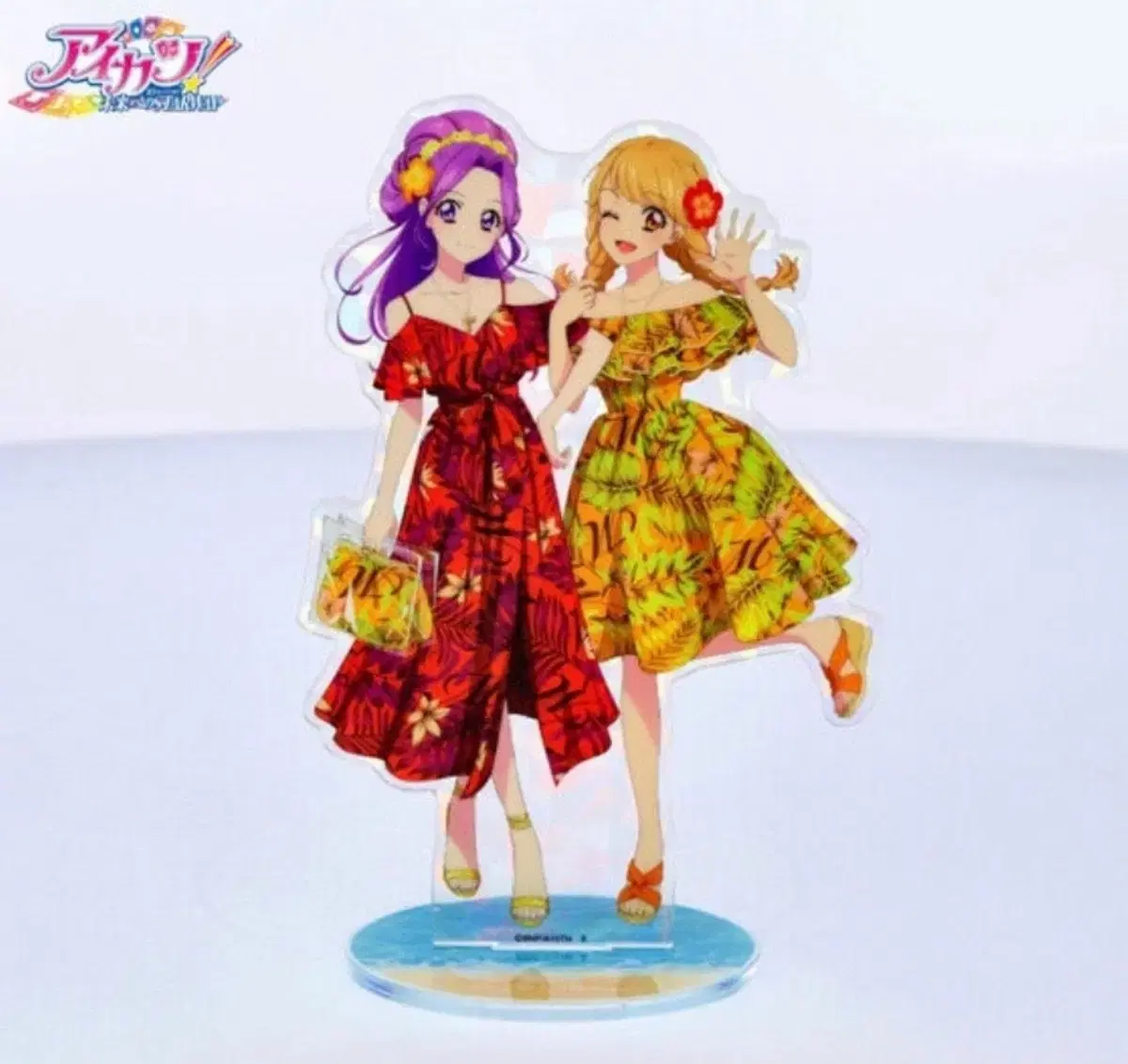 Aikatsu Mizuki Mikuru luna Mir I.M. Star Double M Summer Acrylic Stand