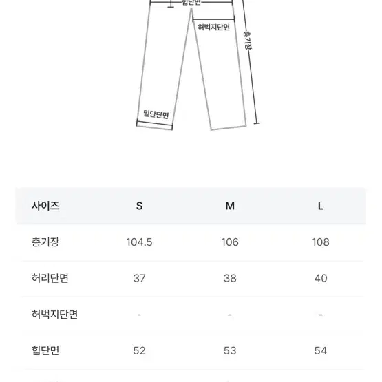 블랙업 로니브 워싱 데님팬츠 S