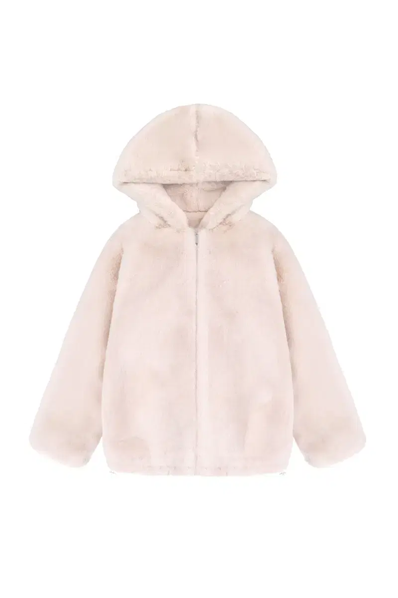 클리시어 Peach pudding fur jacket, Baby pink