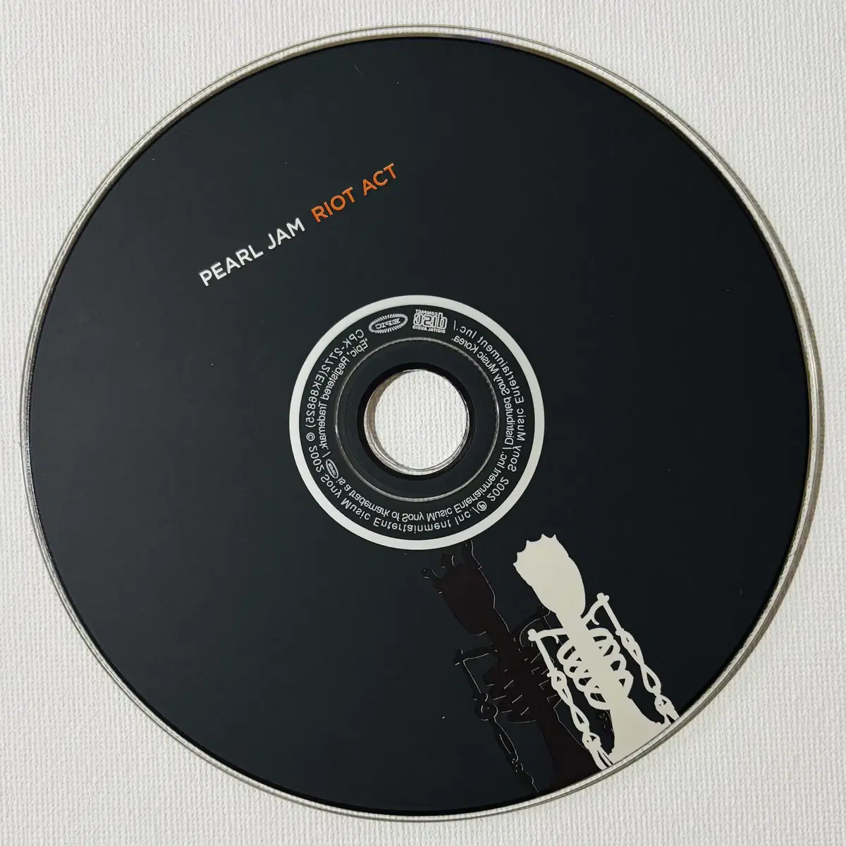 Pearl Jam - Riot Act (CD) 한국반 2002 NM-