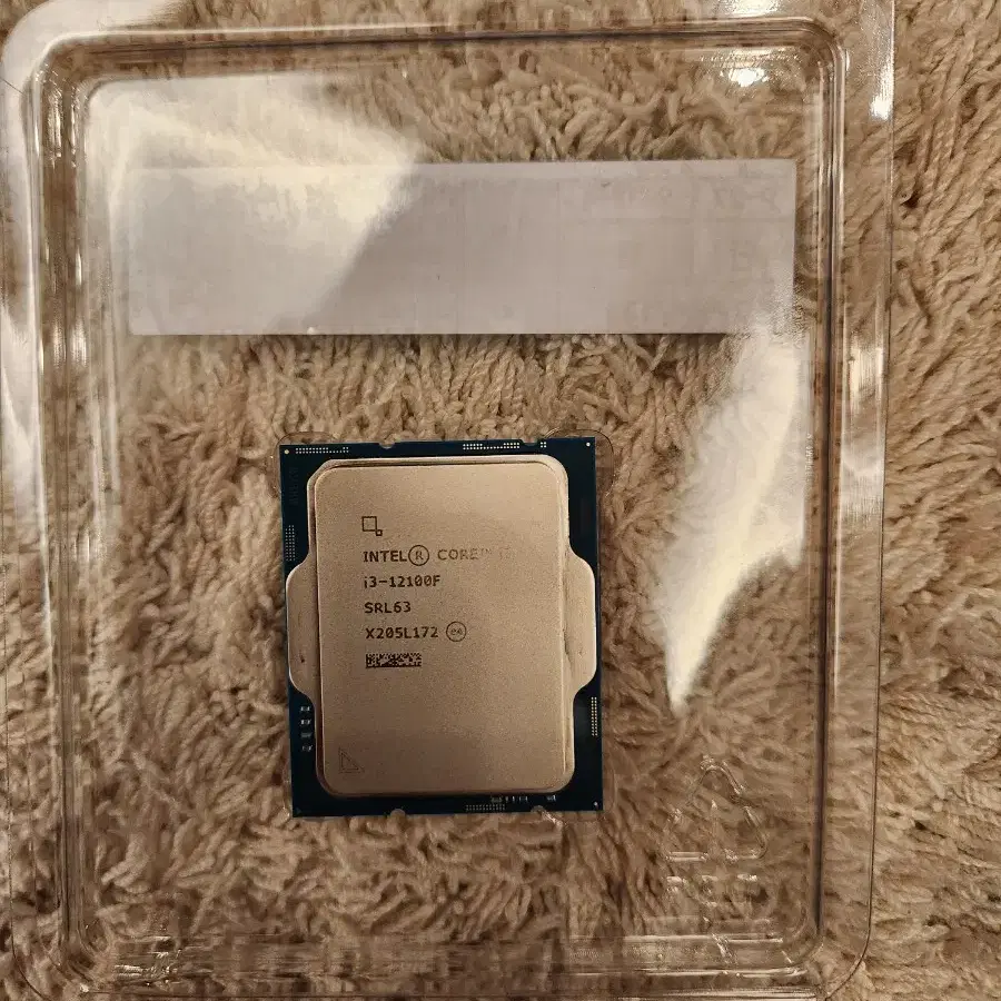 i3-12100F CPU 판매합니다.