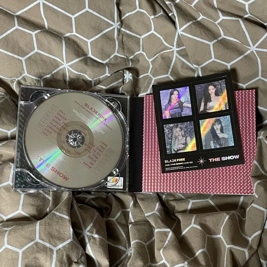 블랙핑크 더쇼 라이브 CD