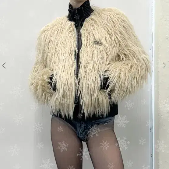 스컬프터 퍼자켓 Faux Mongolian Shearling Jacket