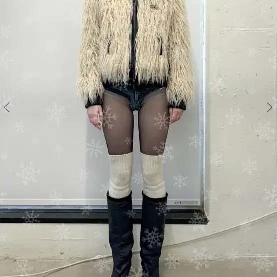 스컬프터 퍼자켓 Faux Mongolian Shearling Jacket