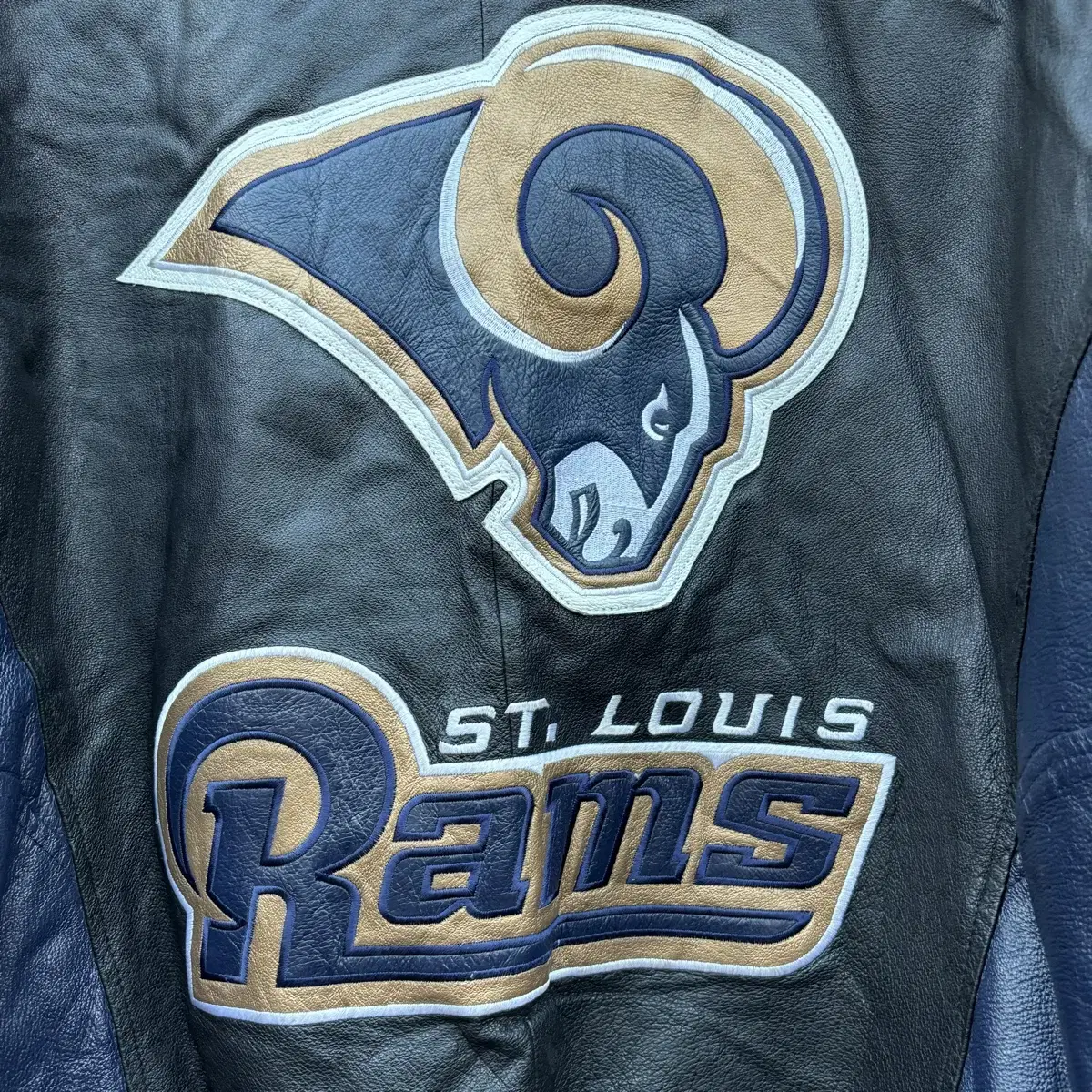 St Louis Rams 세인트 루이스 램스 올드스쿨 가죽자켓