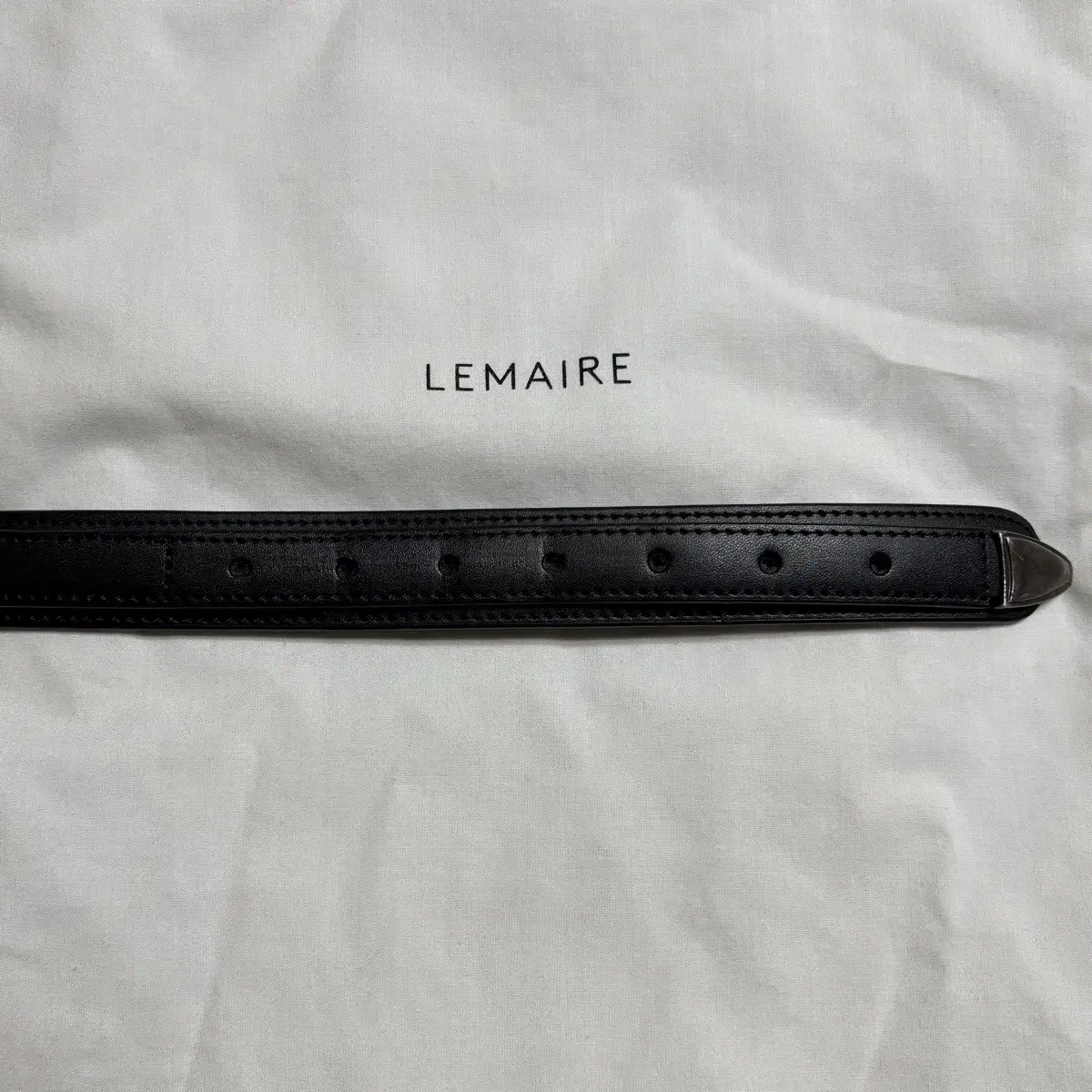 Lemaire 르메르 웨스턴 벨트 90 size