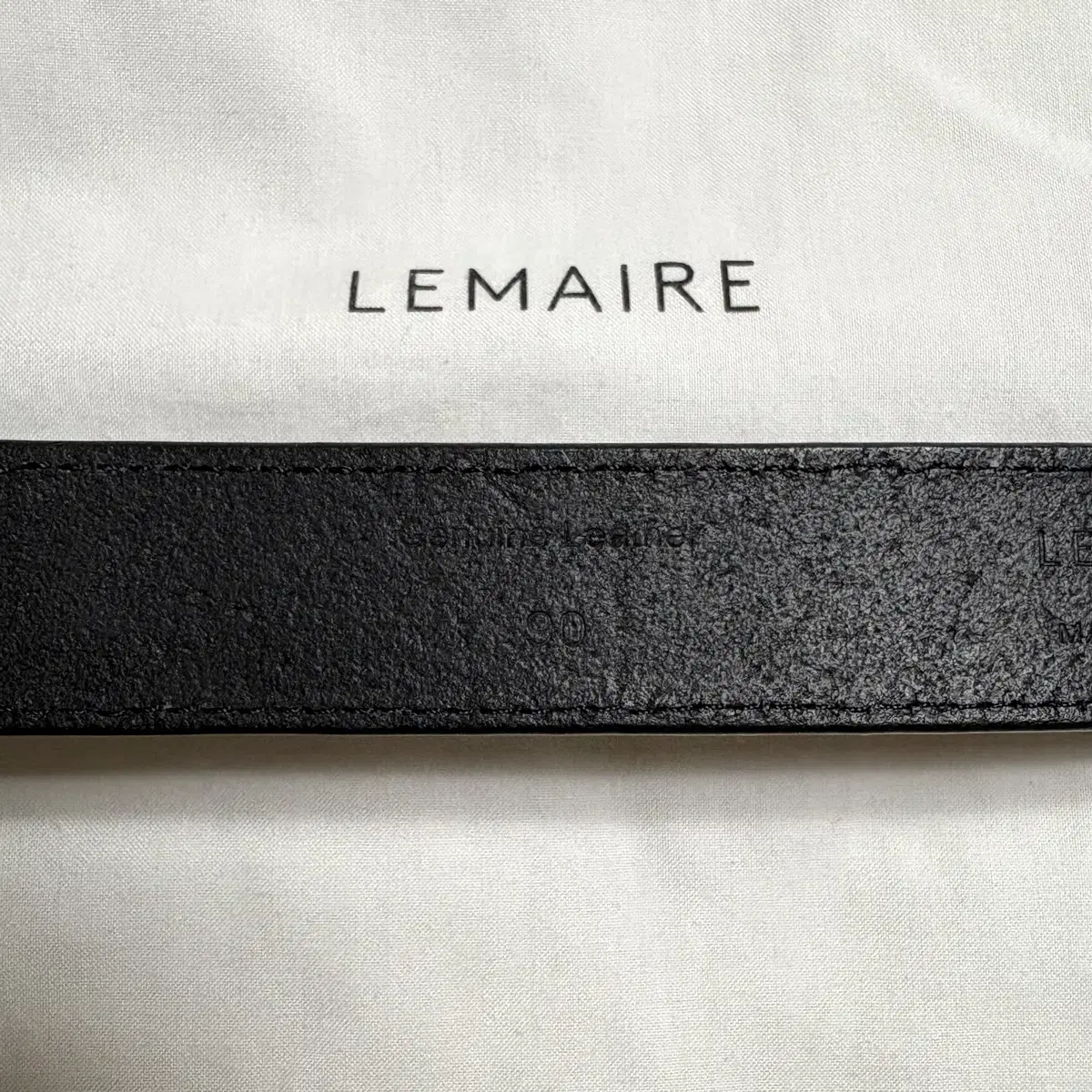 Lemaire 르메르 웨스턴 벨트 90 size