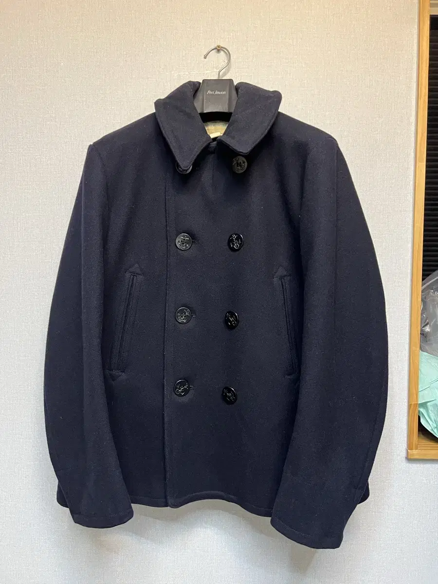 Rrl 피코트 네이비 XL