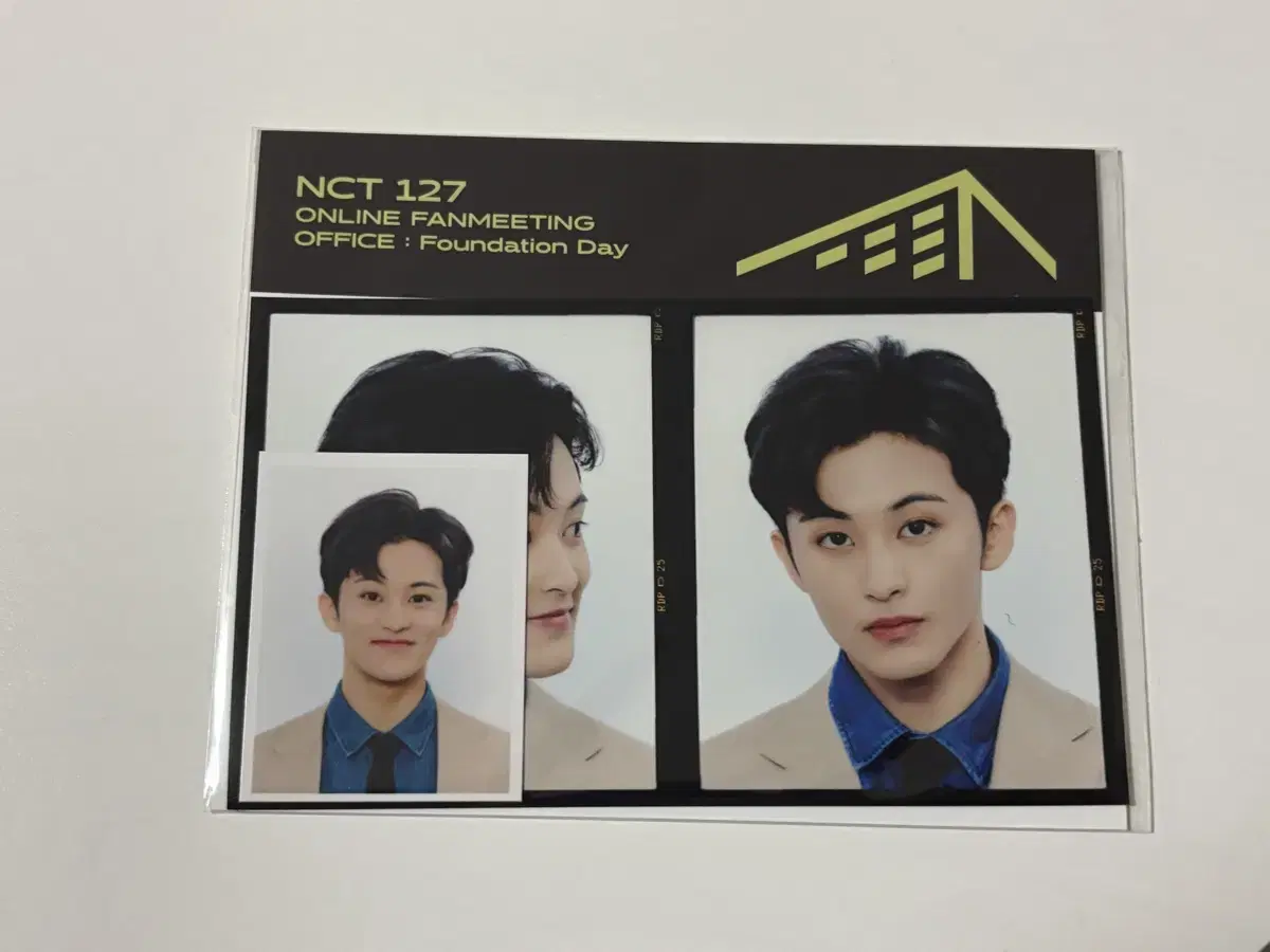 NCT 127 마크 증사 네오 오피스 증명사진