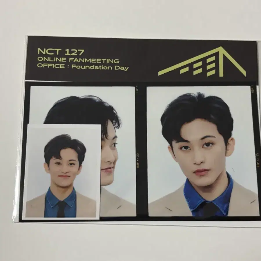 NCT 127 마크 증사 네오 오피스 증명사진