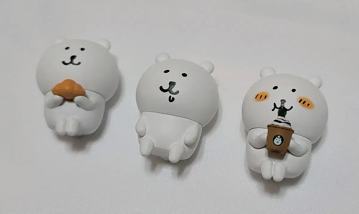 농담곰 가챠 앉아있는 농담곰 빵/군침/커피 일괄