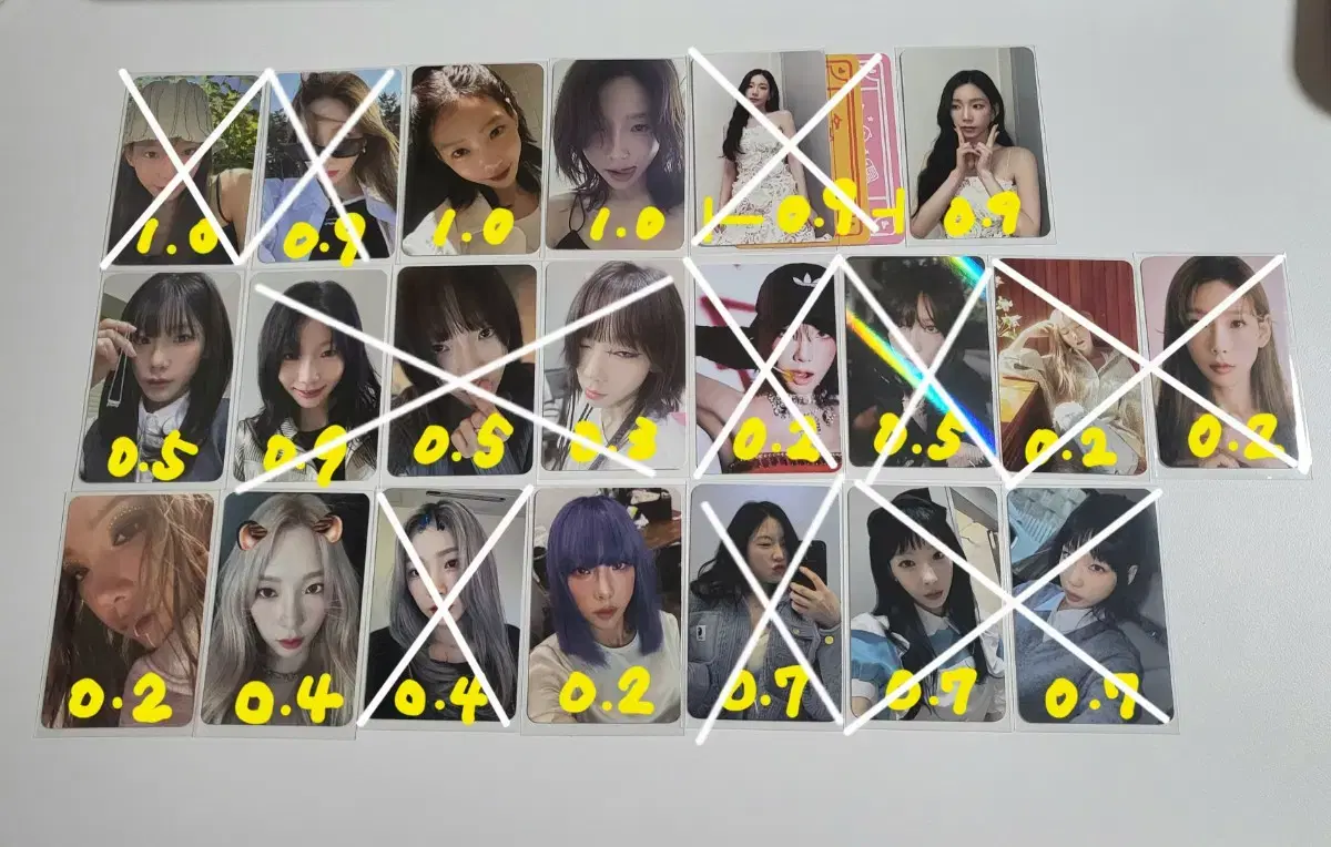 Girlsgeneration taeyeon photocard / Alpo unreleased photocard Concert Merchandise