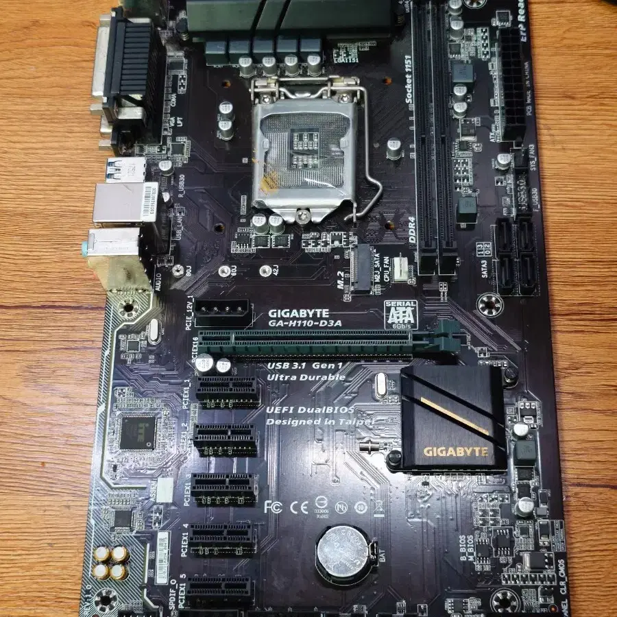 H110 메인보드 GIGABYTE GA-H110-D3A