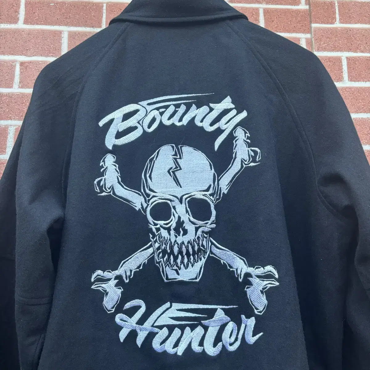 Bounty Hunter 바운티헌터 빅 로고 검정 자켓