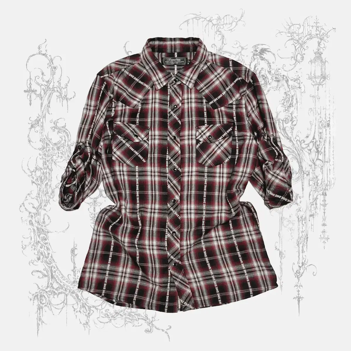 ethnic flannel shirt