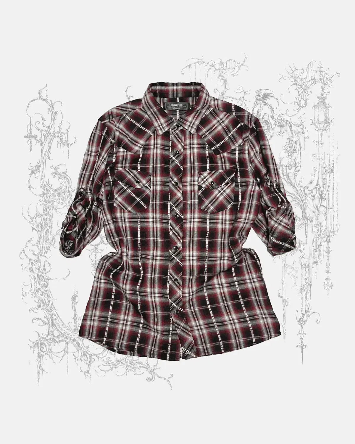 ethnic flannel shirt