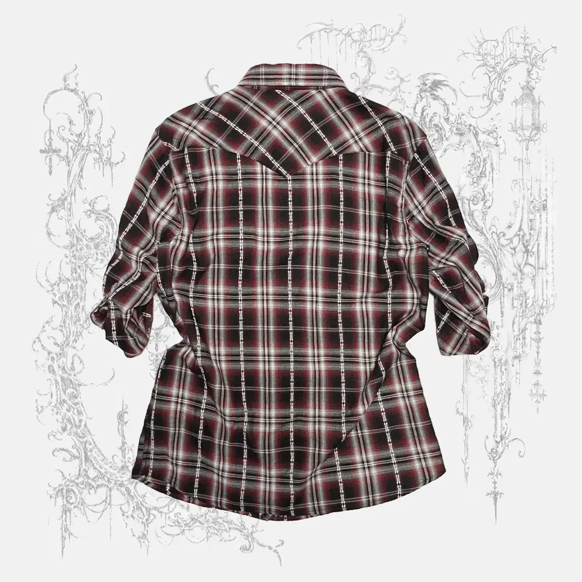 ethnic flannel shirt