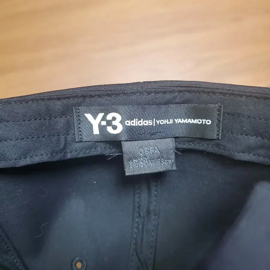 y-3 볼캡 모자 블랙