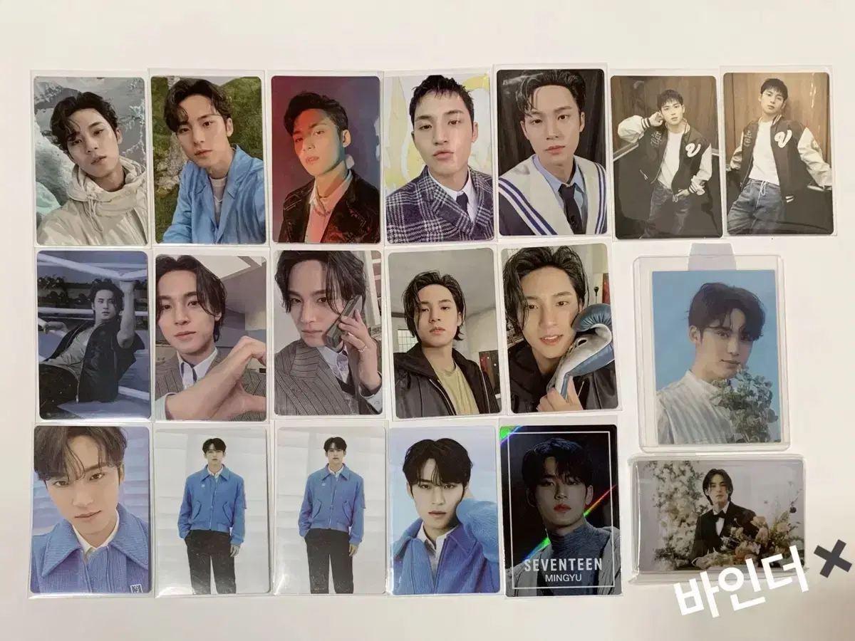 Seventeen mingyu photocard kim mingyu Bulk transfer of photo cards + booklets