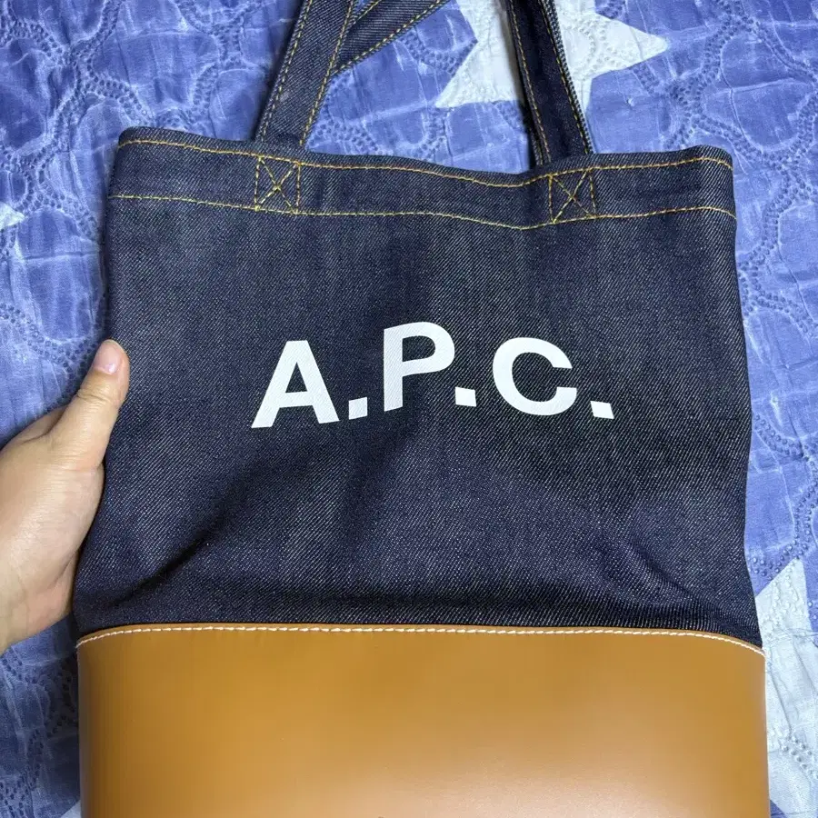 apc 아페쎄 가죽 에코백