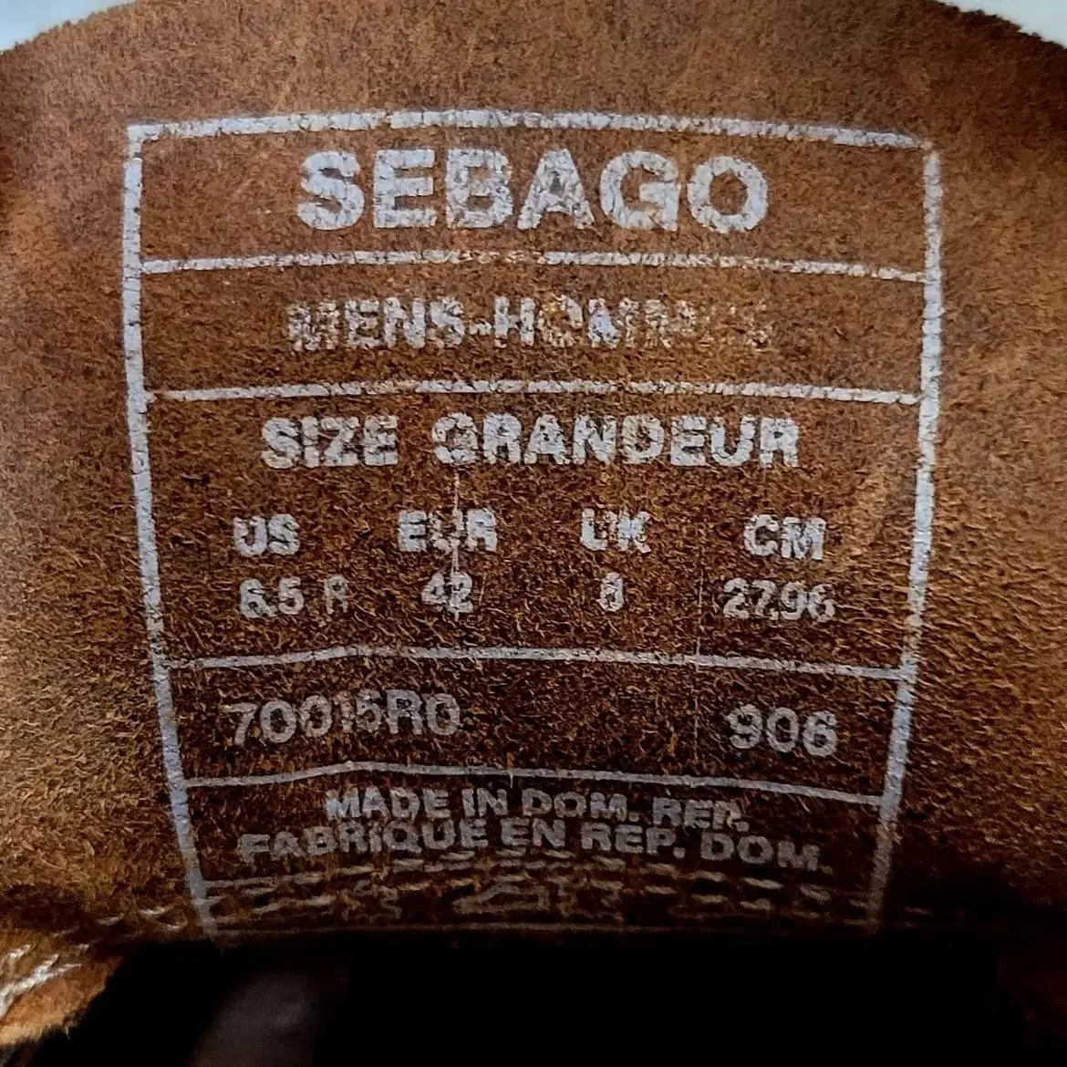 세바고 SEBAGO Keuka Suede 보트 슈즈 로퍼 남성용 270