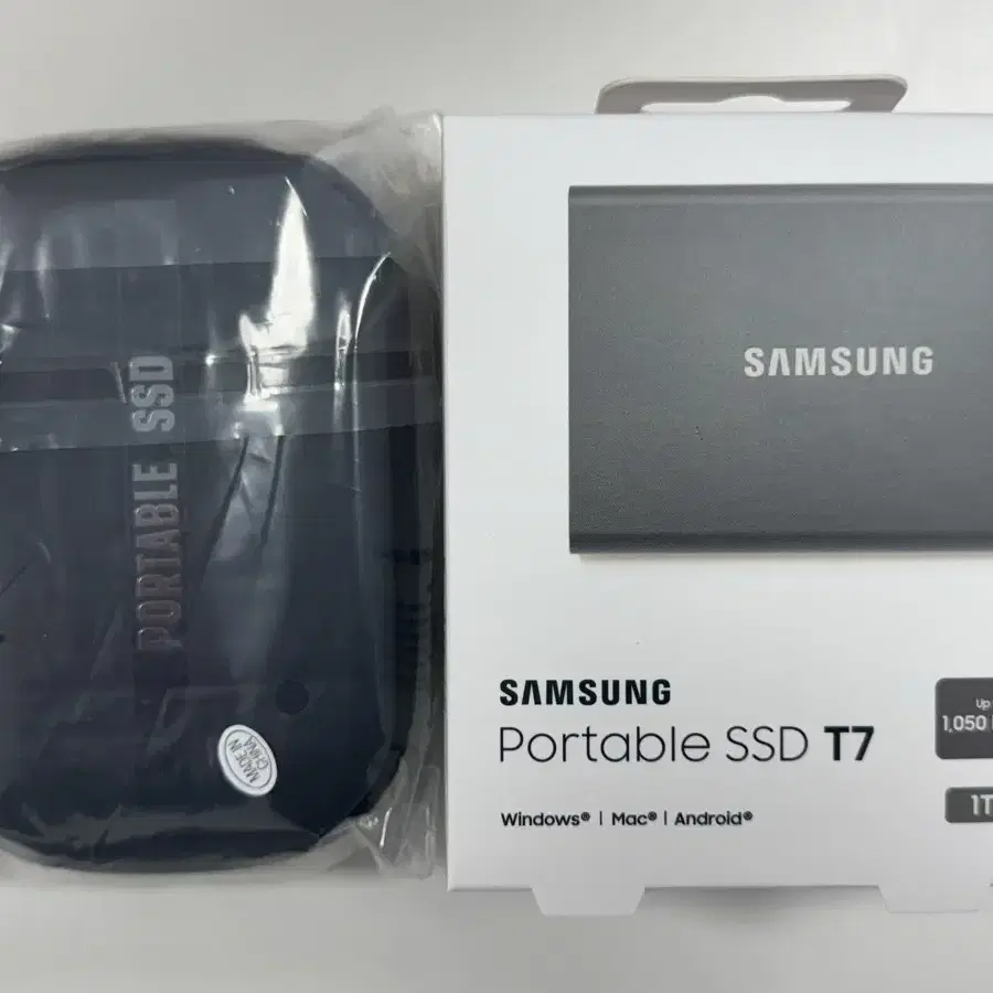 삼성 외장 SSD T7 1TB 그레이 새제품