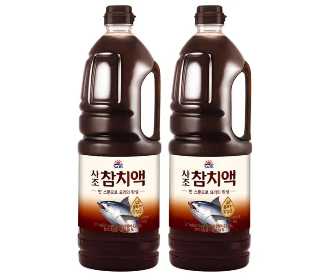 사조참치액 2.1kg 2개