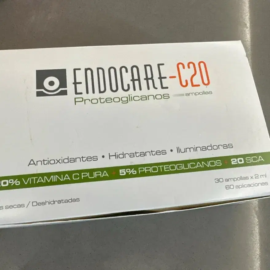 Endocare 엔도케어 래디언스 광채 비타민 C20 프로테오글리카노스