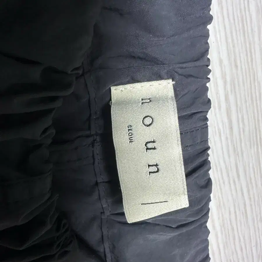 [1]노운 나일론 팬츠 블랙 easy nylon pants