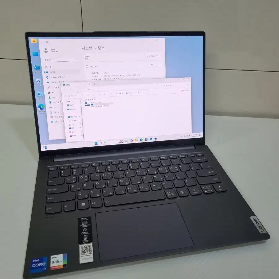 레노버 노트북 Yoga Slim 7 Pro /  i7-12th