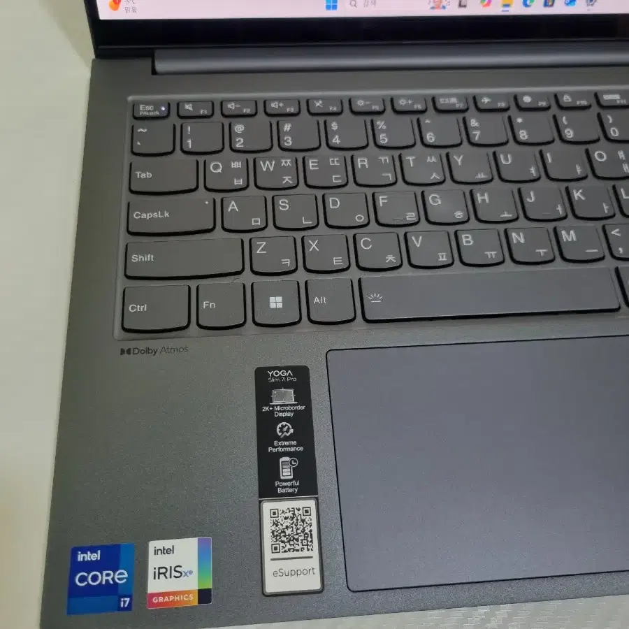 레노버 노트북 Yoga Slim 7 Pro /  i7-12th