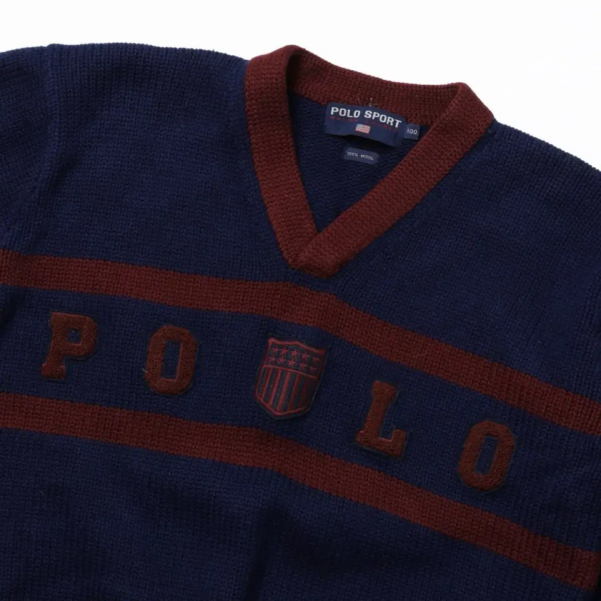 90's POLO SPORT Shield Knit