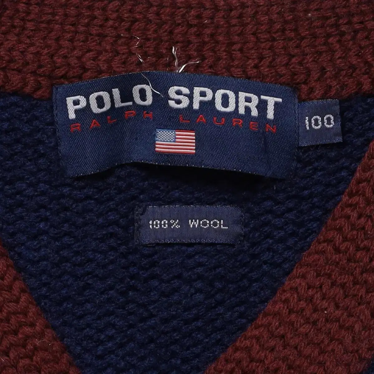 90's POLO SPORT Shield Knit