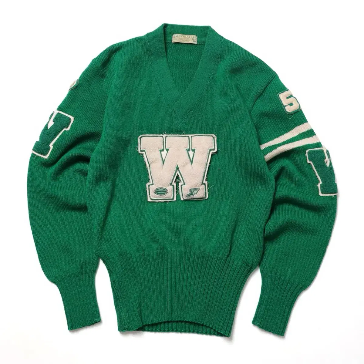 70's Imperial Wool Letterman Sweater