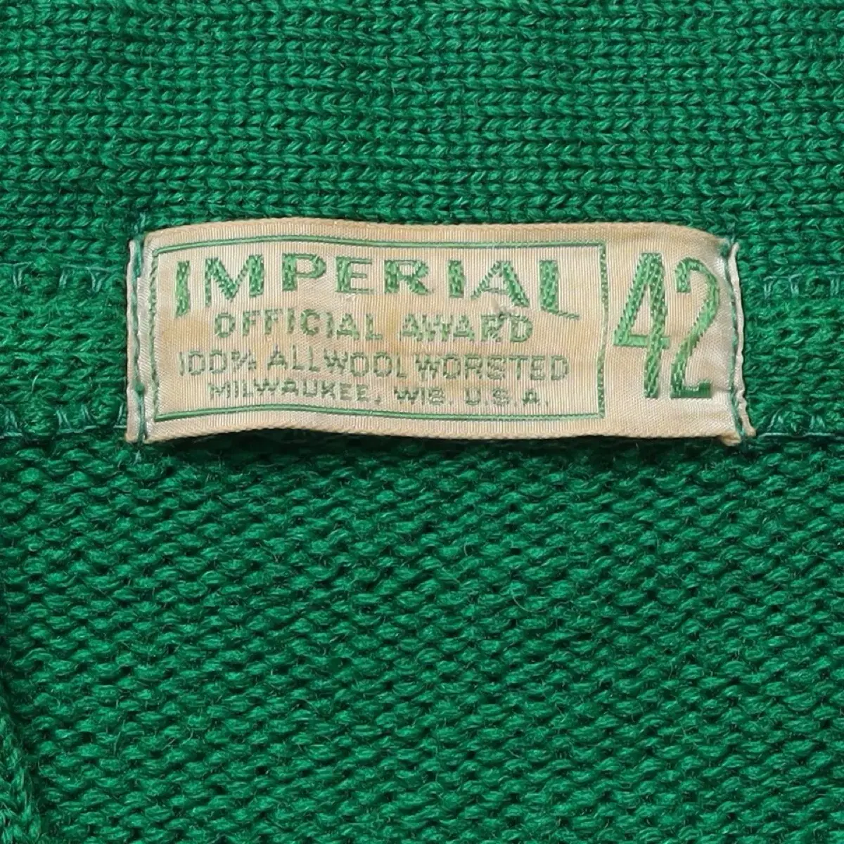 70's Imperial Wool Letterman Sweater