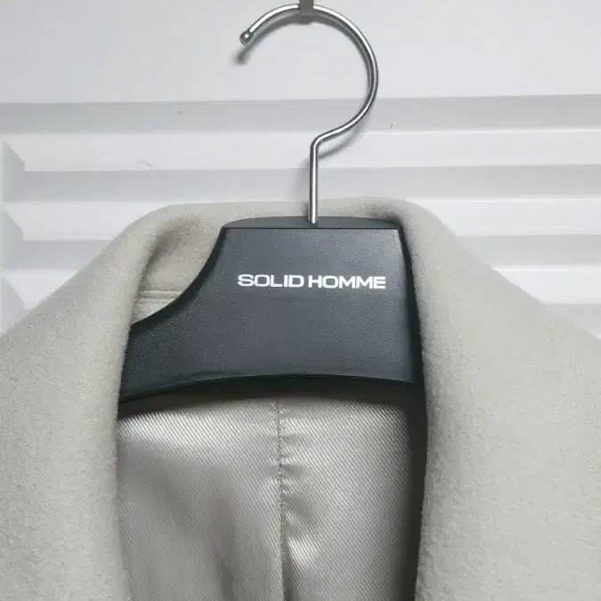 솔리드옴므(Solid Homme) 22fw 캐시미어블랜드 싱글코트