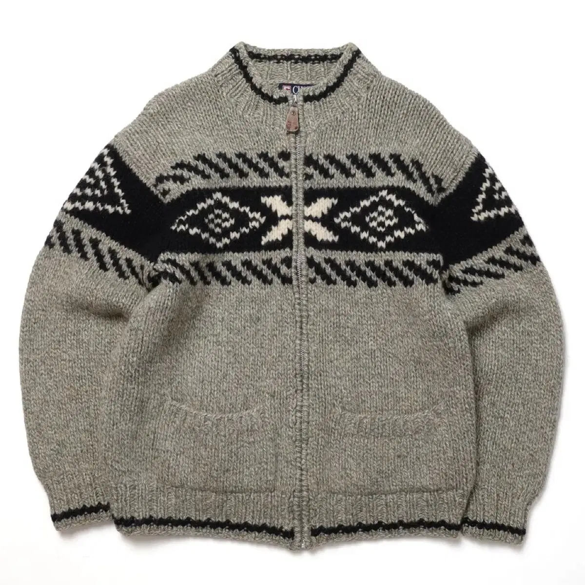 CHAPS Ralph Lauren Nordic Zip Up Sweater