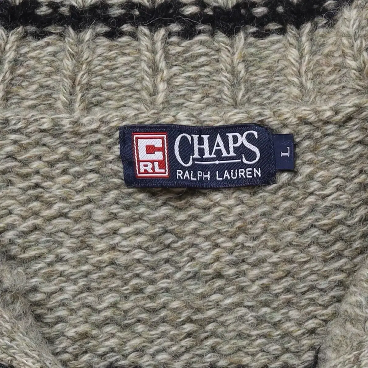 CHAPS Ralph Lauren Nordic Zip Up Sweater