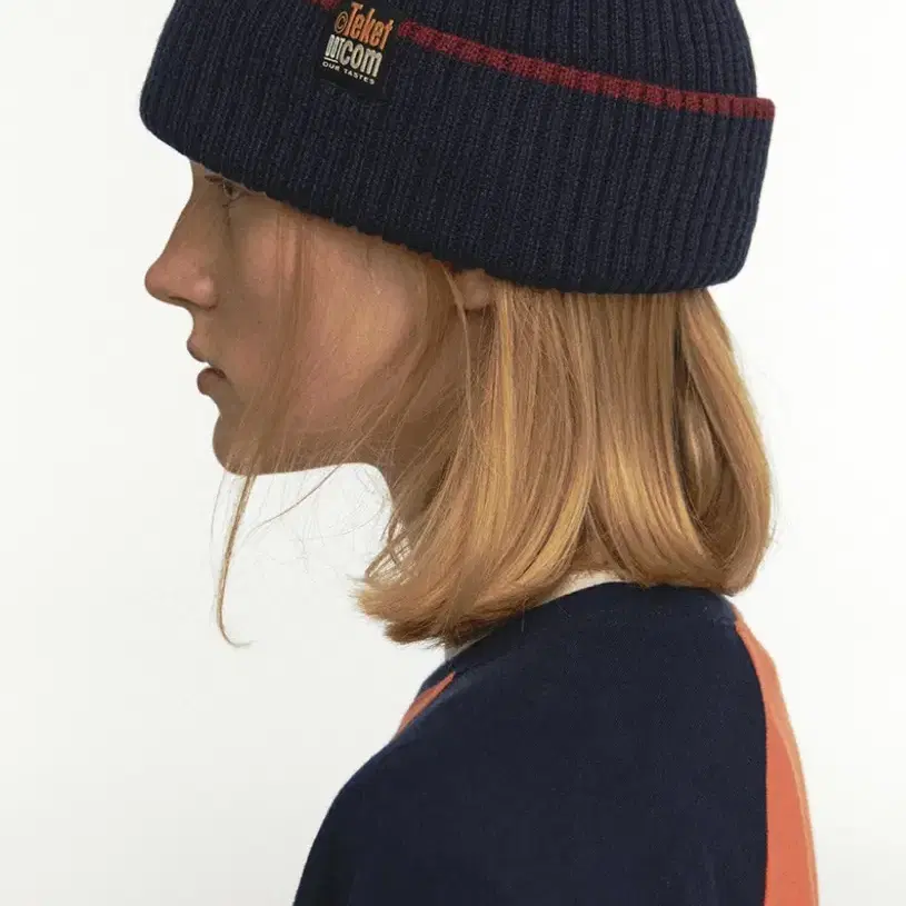 Teket Postcard Beanie - Navy