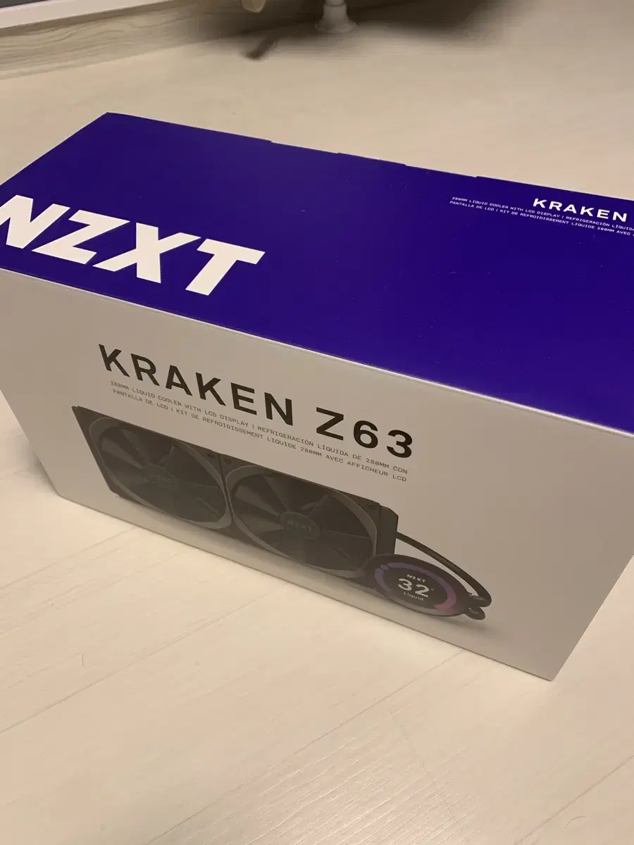 NZXT 크라켄 Z63 단순개봉 새상품 판매합니다