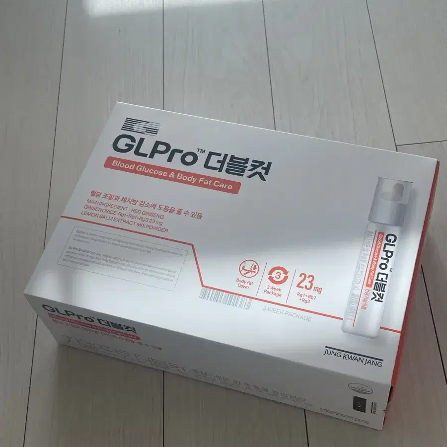 정관장 GLpro 지엘프로 더블컷 3주분(21병)