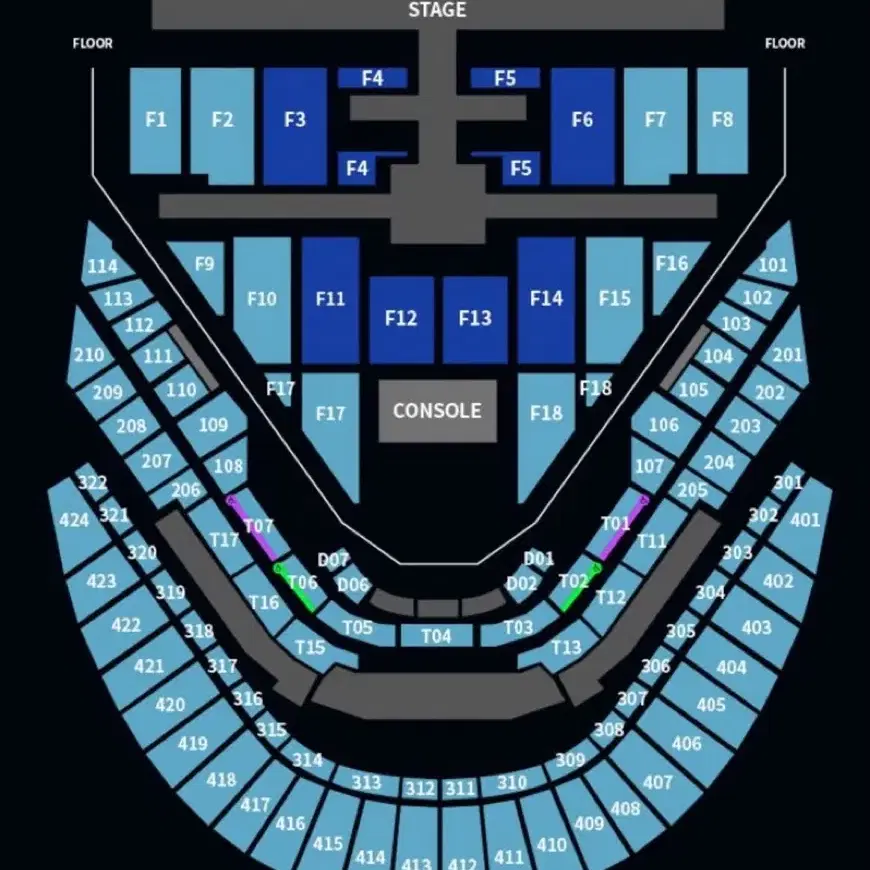 127 콘서트 첫콘 2층 양도