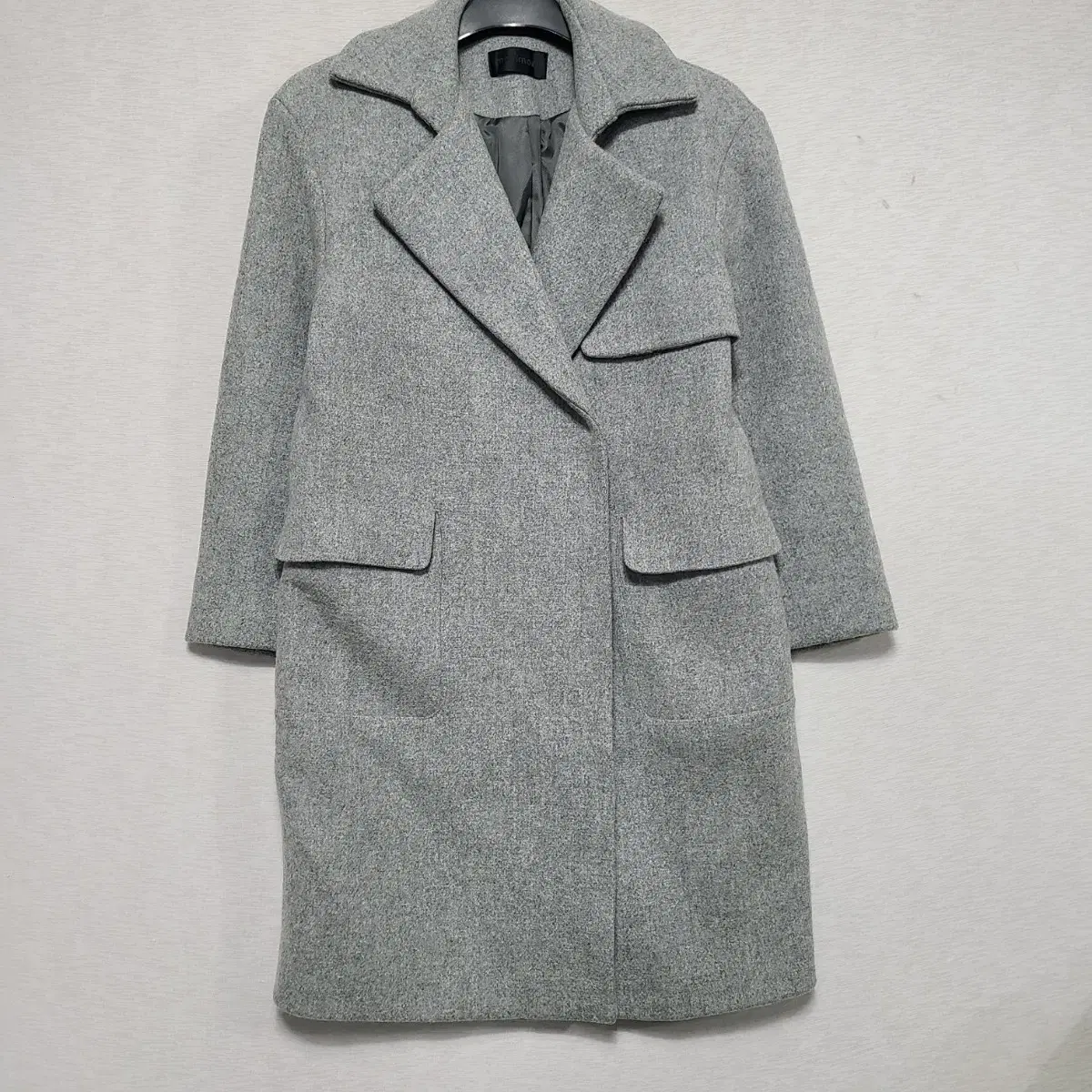 Morimori Grey wool coat jacket W90 ㅡ1216