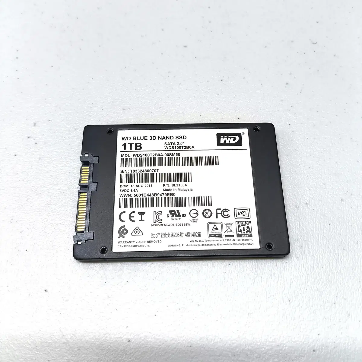 [판매] WD Blue 1TB SSD - 최고의 가성비와 성능