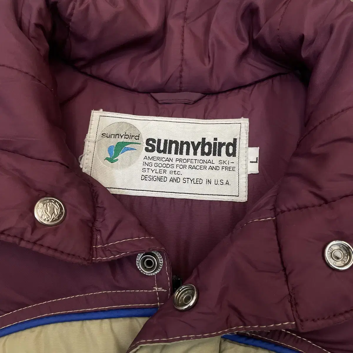 90s sunnybird usa 웨스턴 우먼스 다운 패딩 베스트