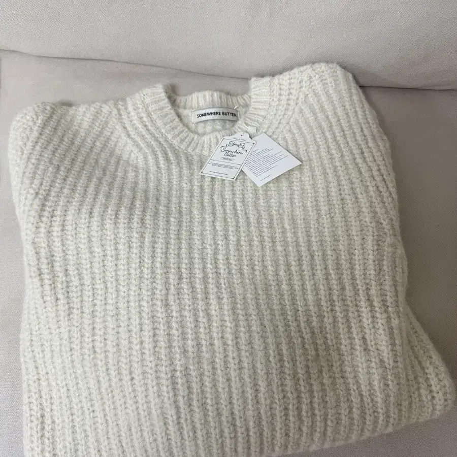 썸웨어버터 Mone Wool Knit - lvory