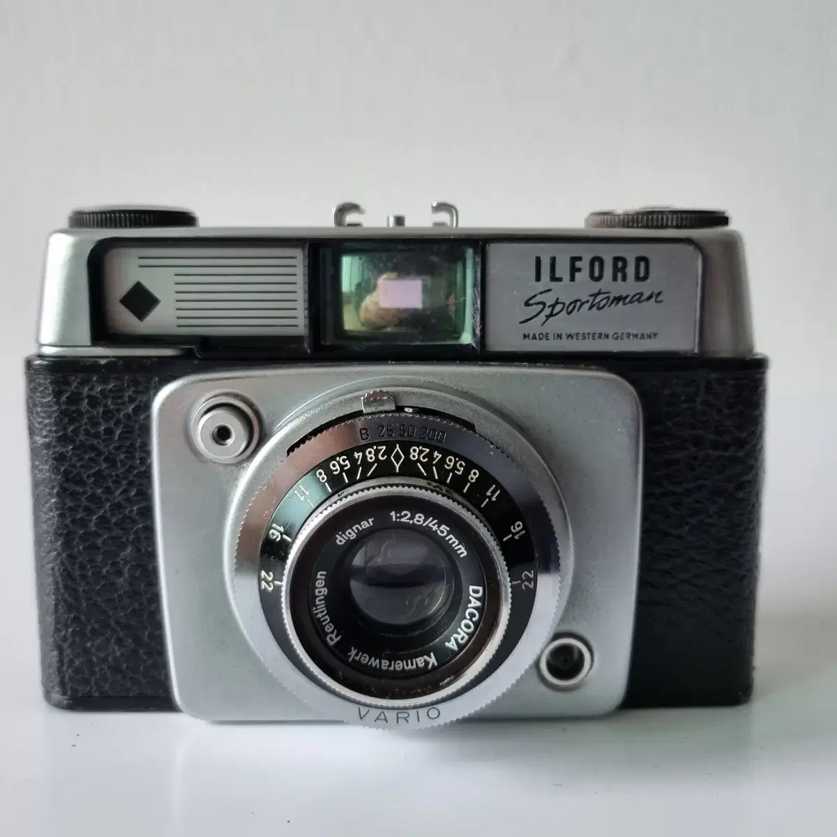 Ilford Sportsman 35mm 필름 카메라, 독일제